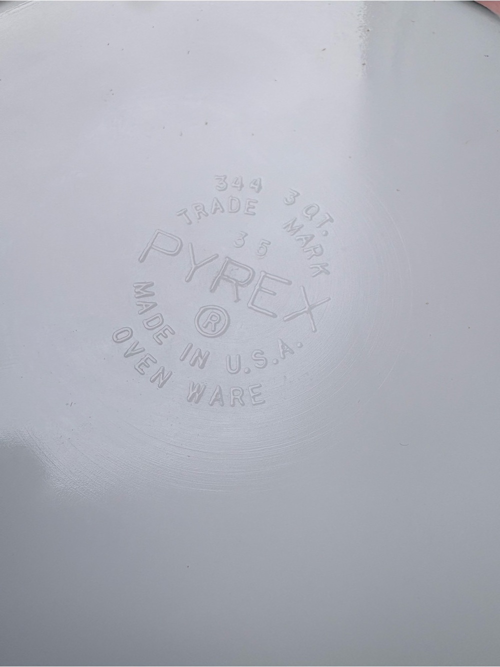 Pyrex Fish Scale pattern #344 - Picture 2 of 2